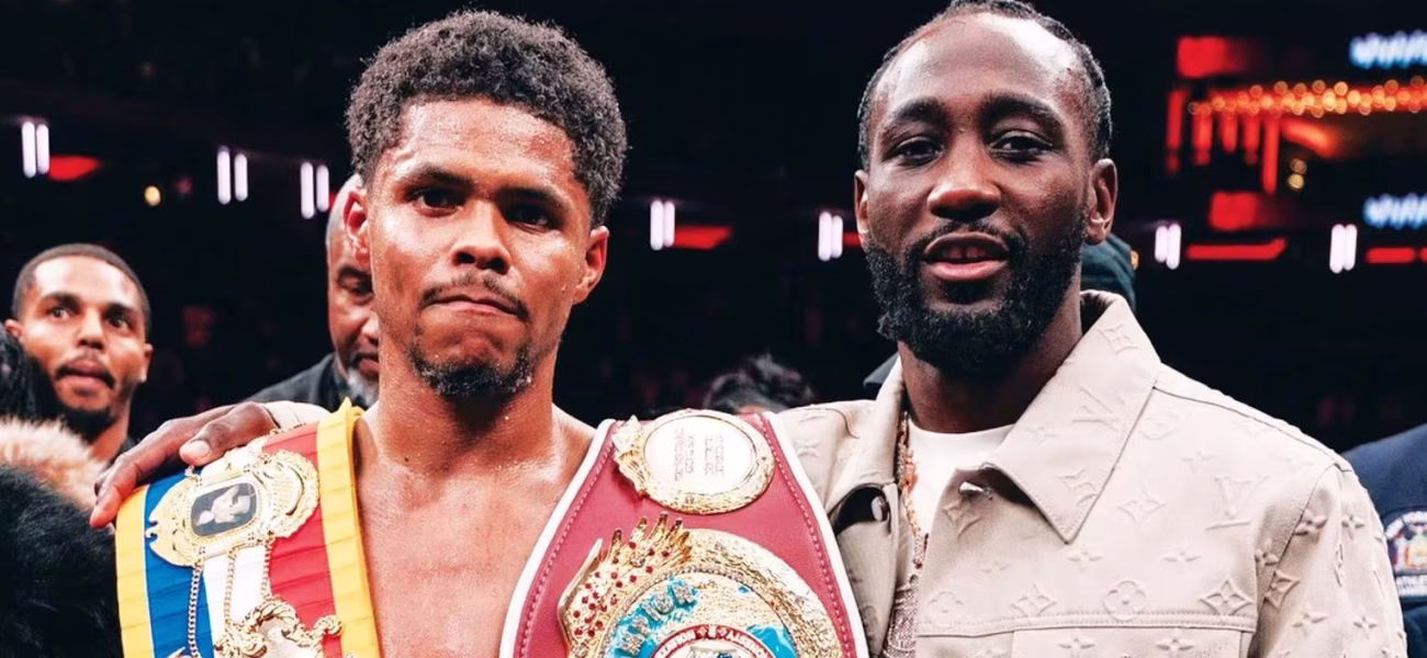 Shakur stevenson and terence crawford