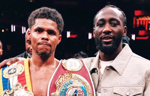 Shakur stevenson and terence crawford