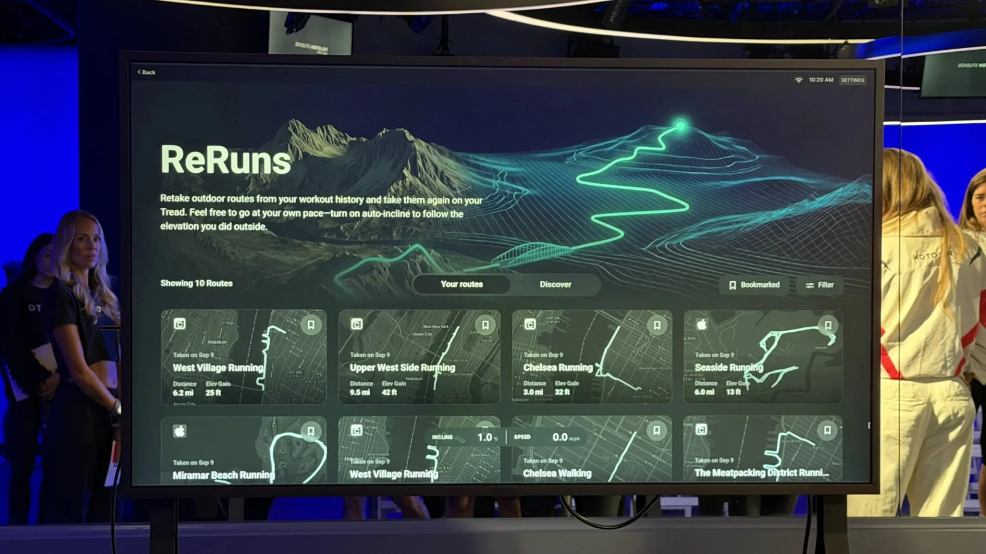 Peloton's new ReRuns